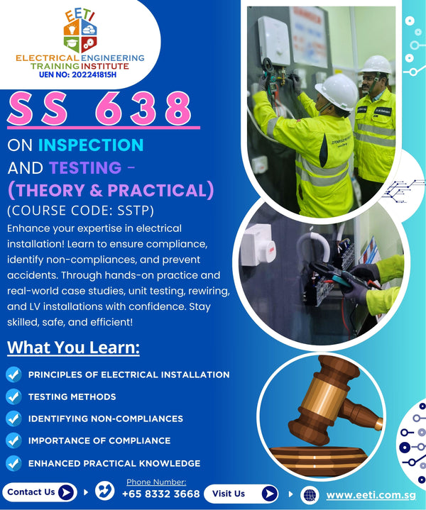 SS 638 Course on Inspection and Testing (Theory & Practical) (Course Code: SSTP) JAN